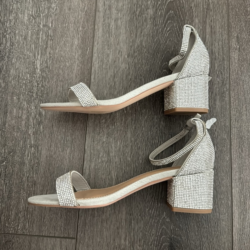 Just Fab Rhinestone heels